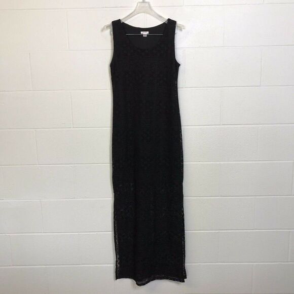 Xhilaration Target Black Lace Overlay Dress Small - Picture 1 of 12